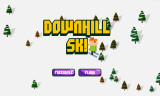 Skiing Downhill background