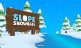 Slope Snowball background