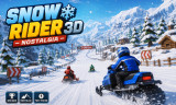 Snow Rider 3D Nostalgia background