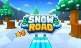 Snow Road background