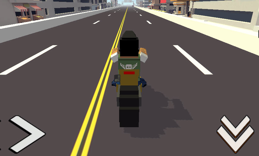 Blocky Rider screenshot